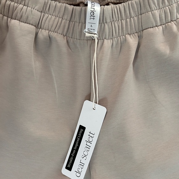 Dear Scarlett Taupe Mock-Neck Half Zip Travel Set - Picture 4 of 4